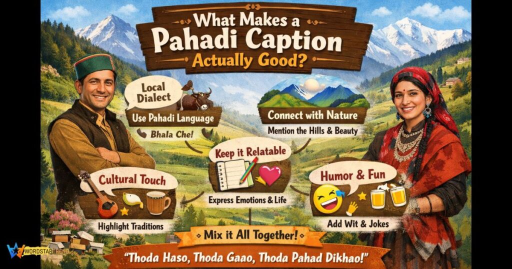 Pahadi Instagram Captions